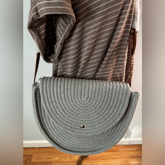 Glitzy Girlz The June Crossbody Bag -Cloud Grey - Picture 2 of 3